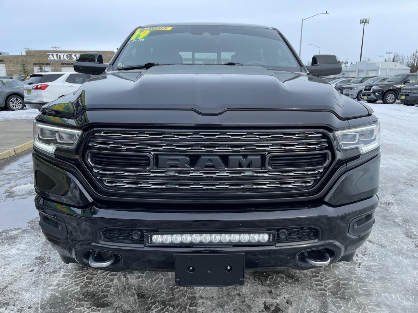 2019 BLACK /Black RAM 1500 LIMITED (1C6SRFHT5KN) with an 5.7L engine, Automatic transmission, located at 1960 Industrial Drive, Wasilla, 99654, (907) 274-2277, 61.573475, -149.400146 - Photo#5